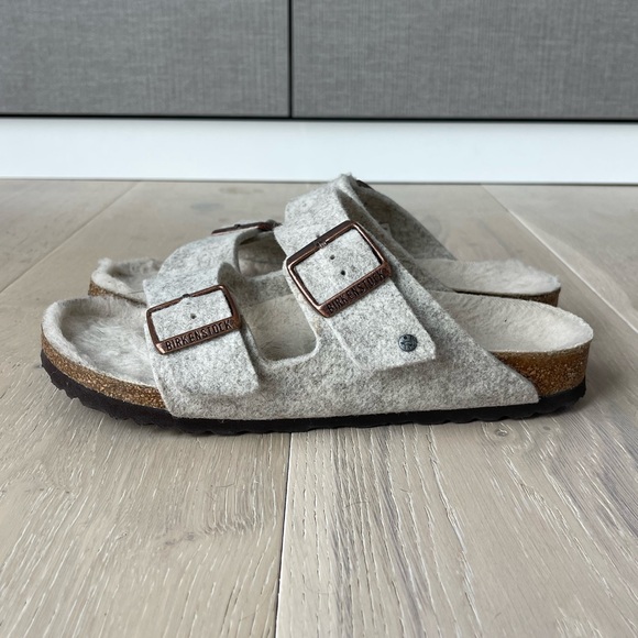 Birkenstock | Arizona Rivet Wool Eggnog - 37 - Picture 6 of 12